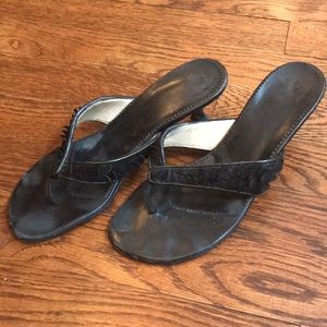 Christian Louboutin Black Sandal